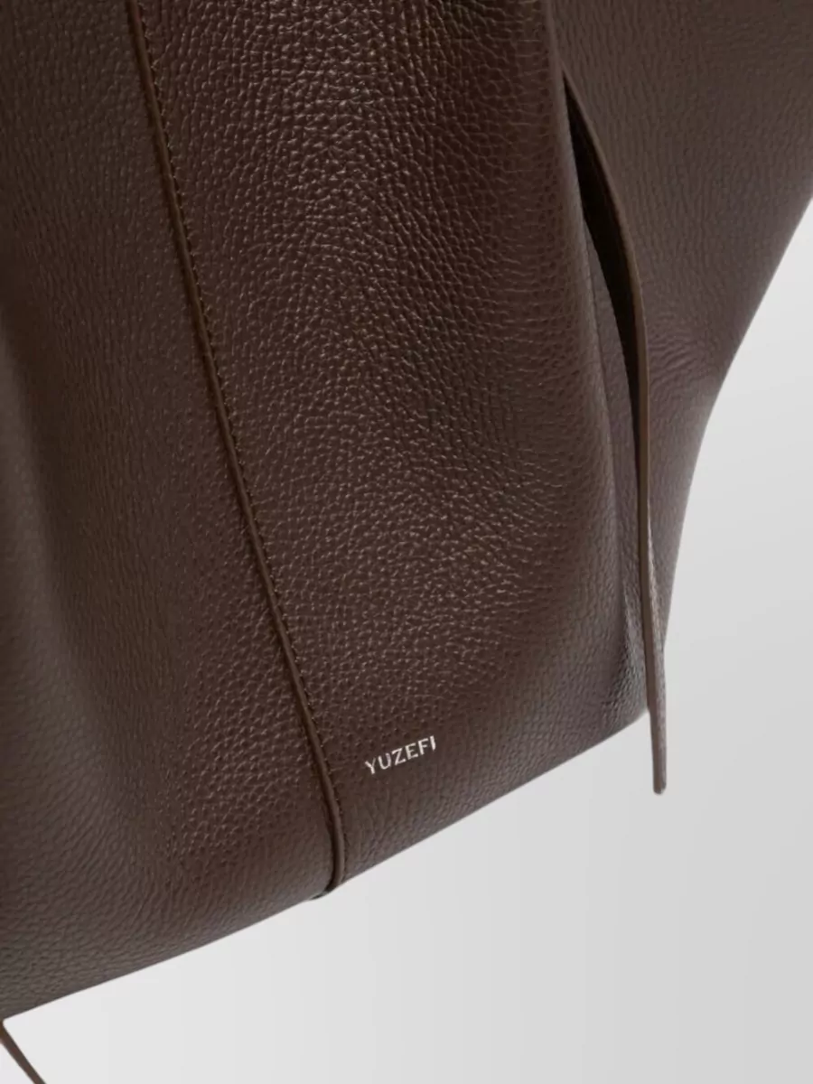 Yuzefi Mochi Large Leather Shoulder Bag