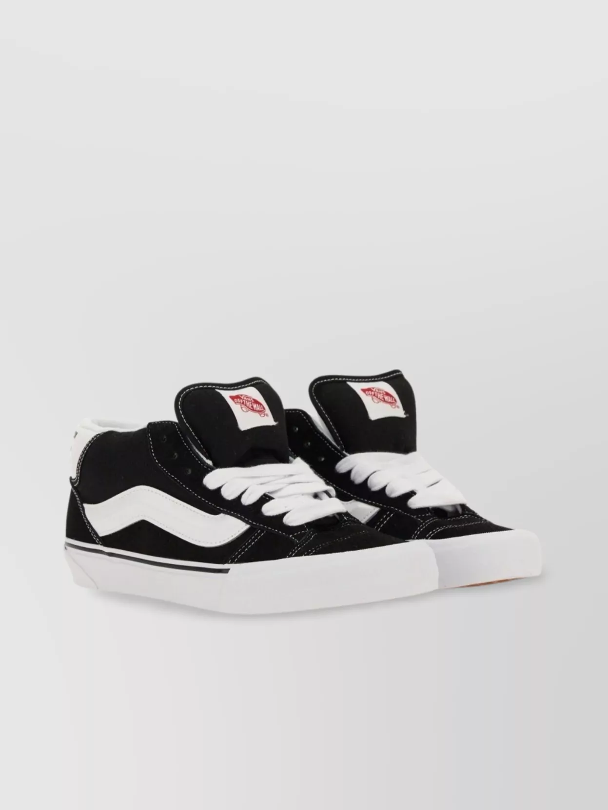 Vans Stitching Contrast Round Toe Rubber Sole