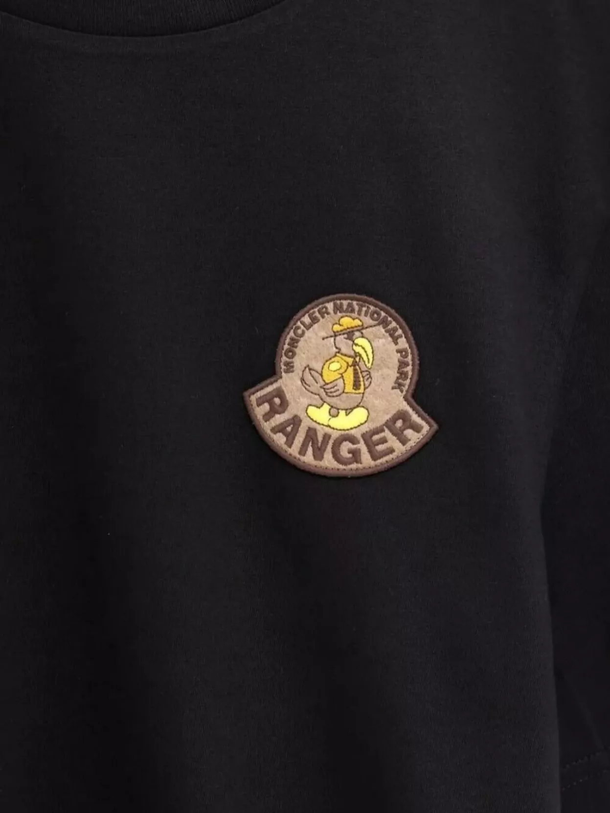 Moncler Cotton T-Shirt Duck Logo