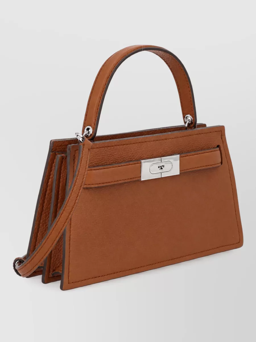 Tory Burch Lee Radziwill Leather Clutch Bag