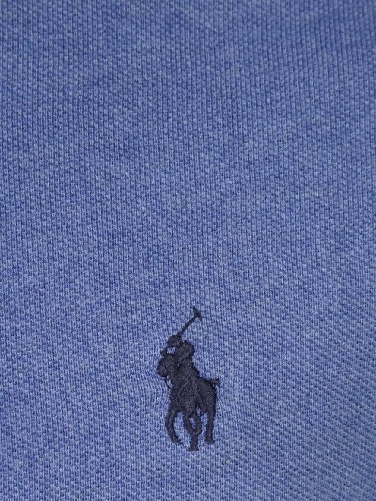 Ralph Lauren Short Sleeves Piqué Weave Polo Collar Vest
