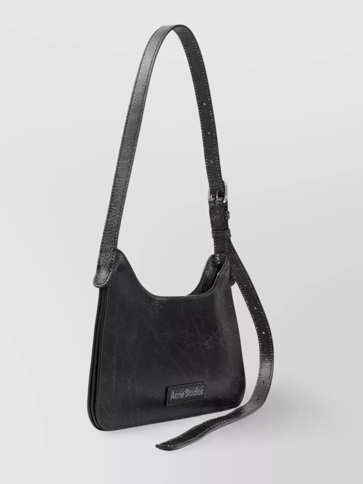 Acne Studios Textured Leather Shoulder Bag
