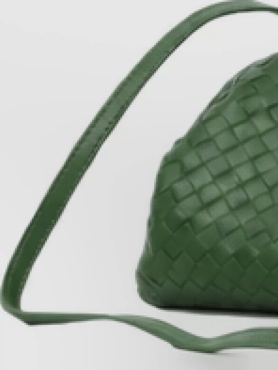 Bottega Veneta The Pouch Mini Leather Shoulder Bag