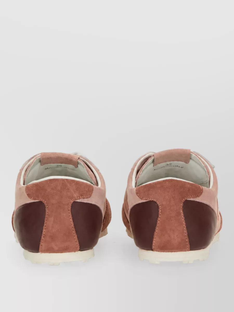 Marni Leather Lace-Up Sneakers