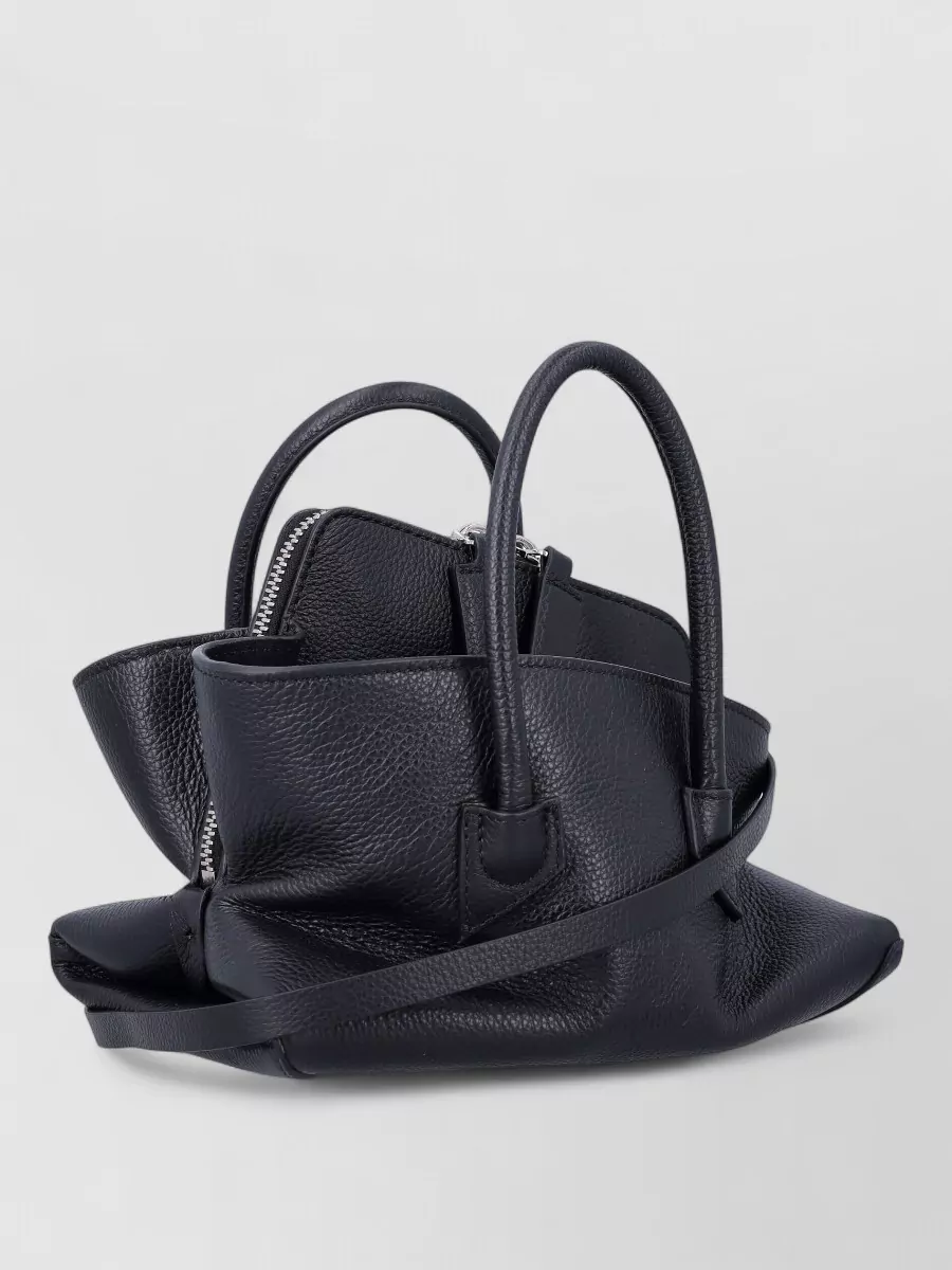 The Attico Mini Leather Tote Bag