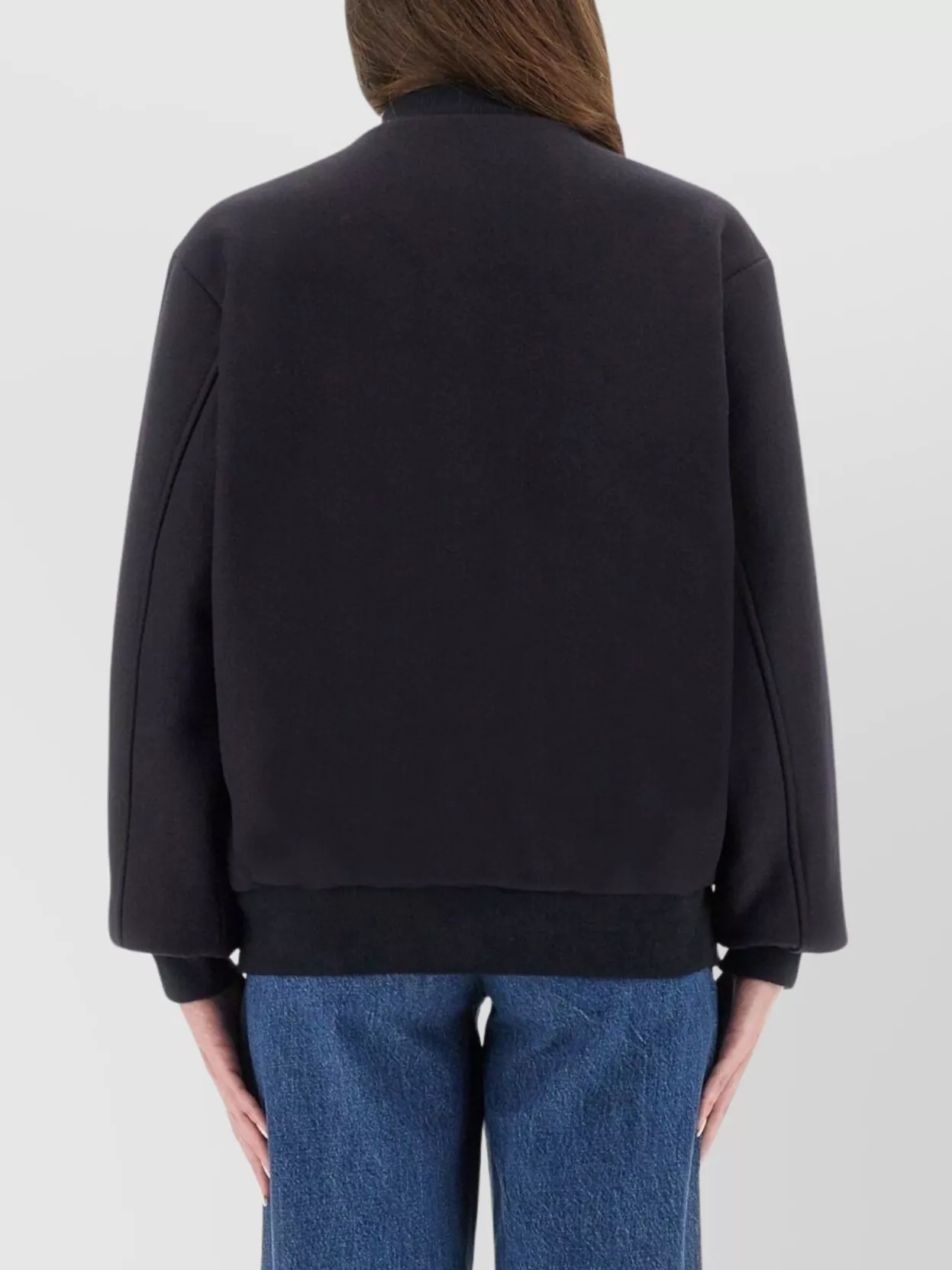 A.p.c. Ribbed Cuffs And Hem Jacket
