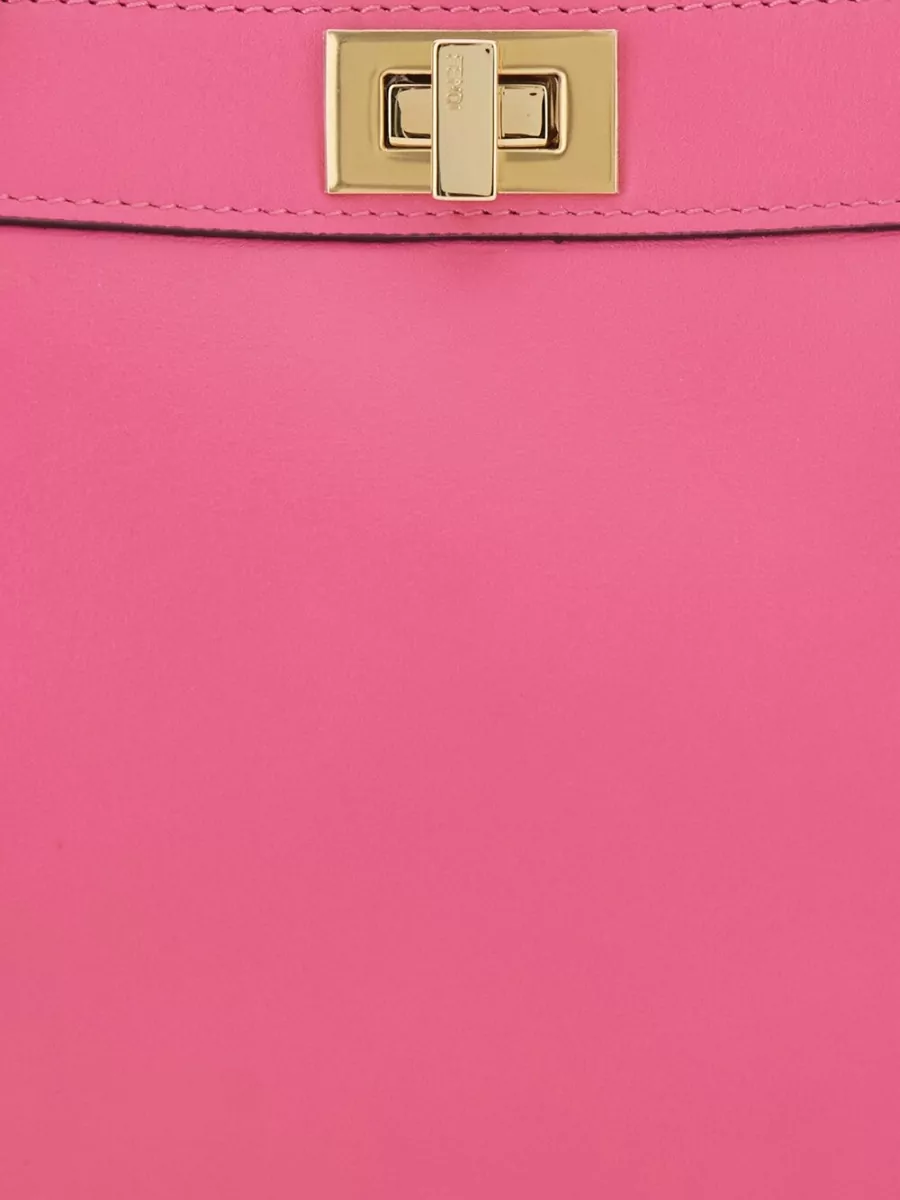 Fendi Peekaboo Iseeu Petite Leather Mini Bag