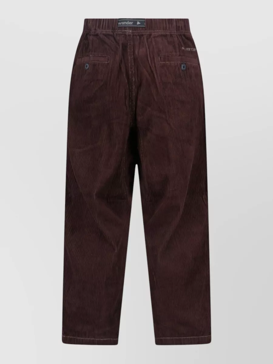 And Wander Cotton Straight-Leg Tailored Shorts