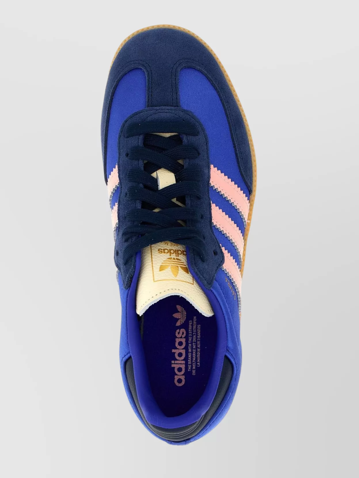 Adidas Originals Low-Top Sneakers With Contrast Stripes And Rubber Sole