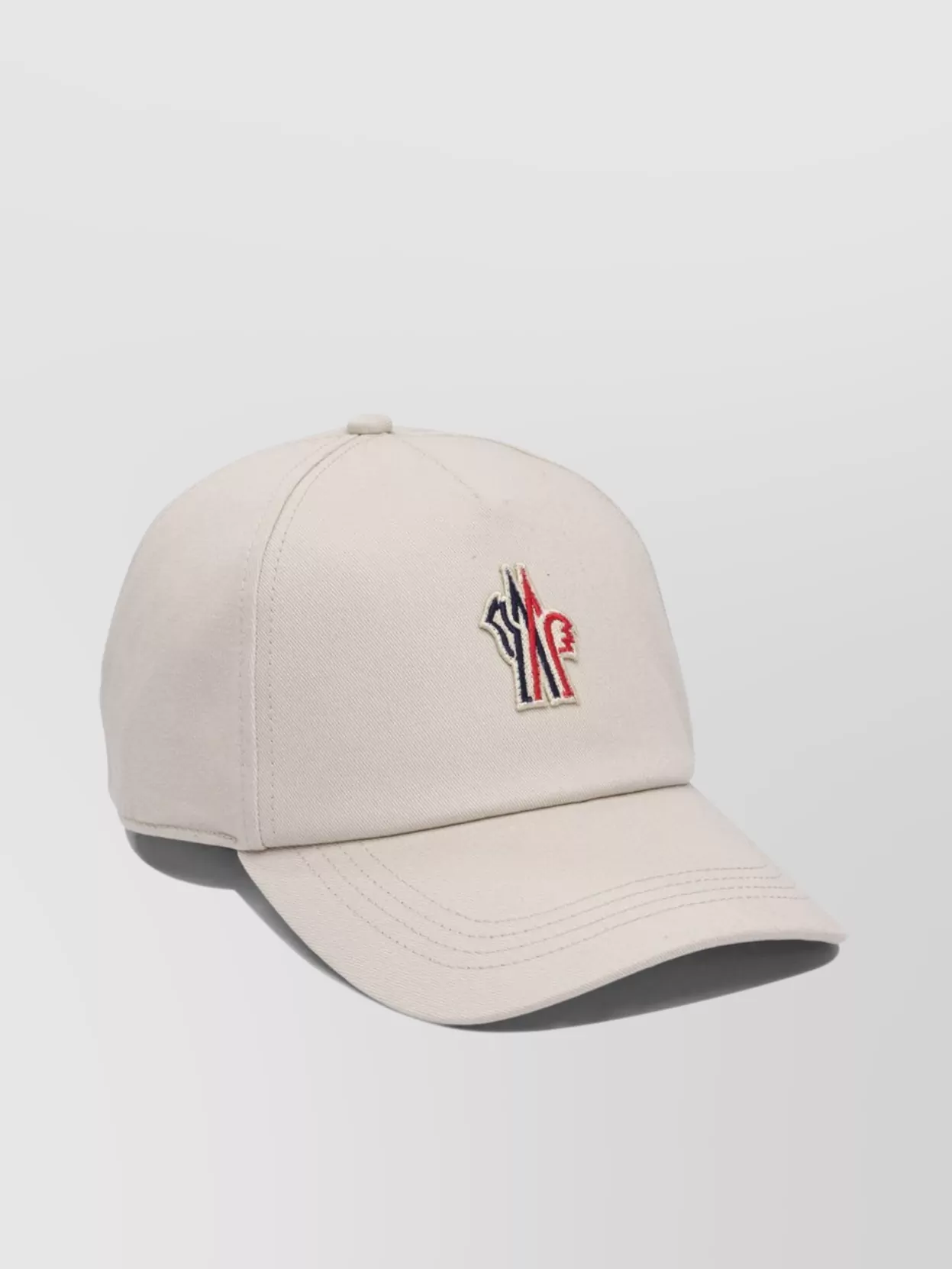 Moncler Caps Brimmed Curved Edge
