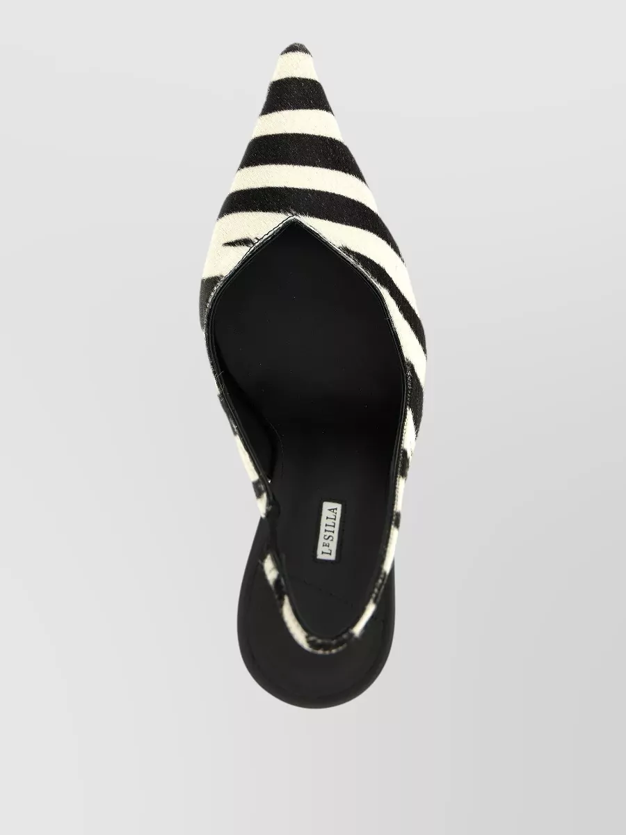 Le Silla Vivienne Slingback Pumps Pointed Toe Stiletto