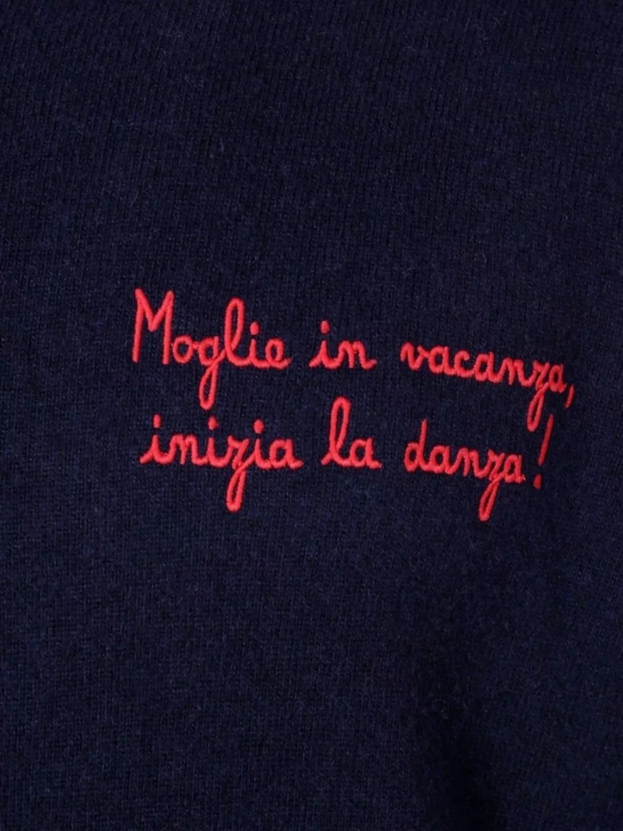 Mc2 Saint Barth Crew Neck Sweatshirt Featuring Long Sleeves In Blue