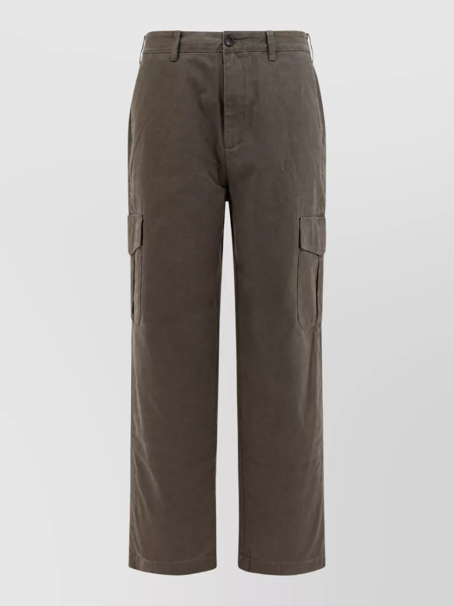 Vince Cotton linen cargo trousers