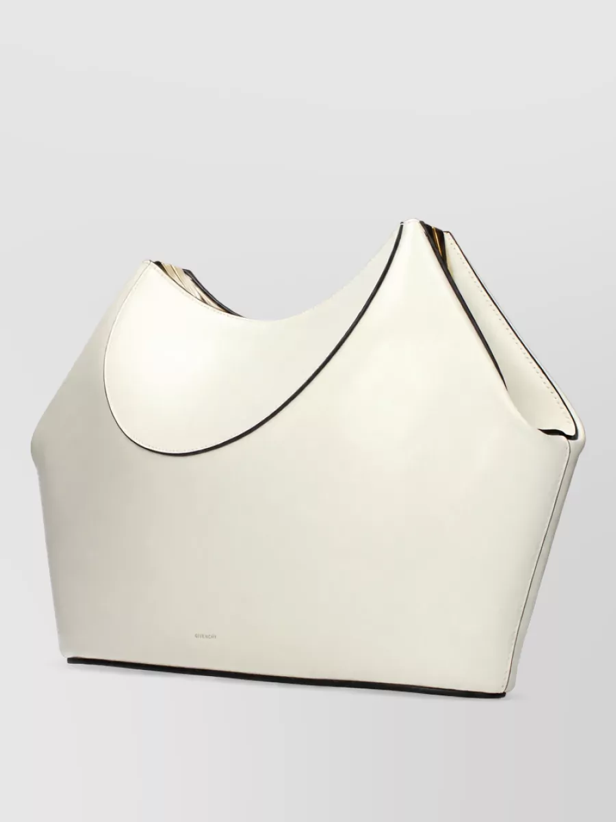 Givenchy Facet Leather Shoulder Bag