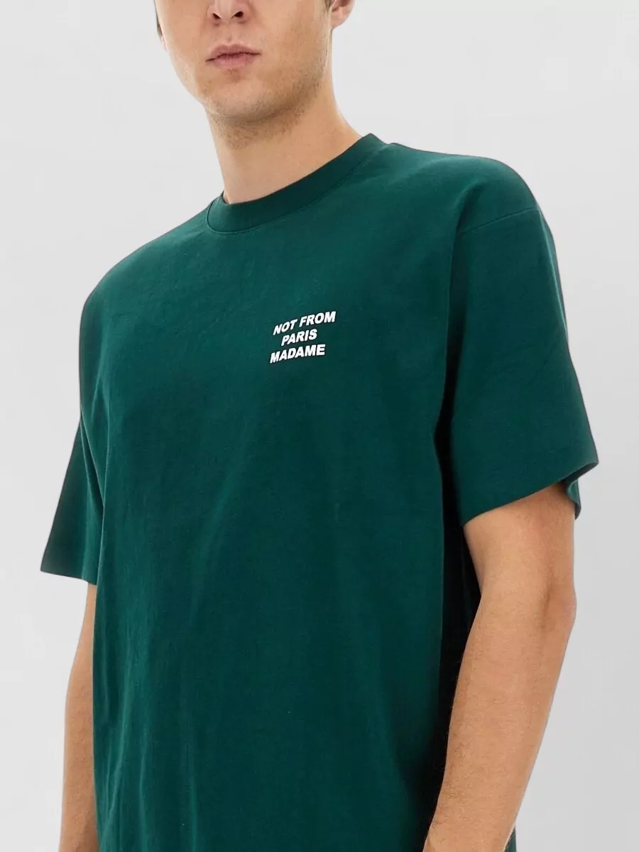Drôle De Monsieur Cotton Regular-Fit T-Shirt