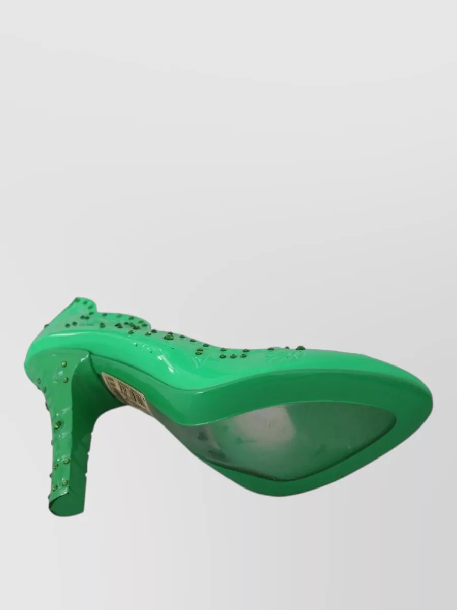 Dolce&Gabbana Crystal Embellished Cutout Pumps