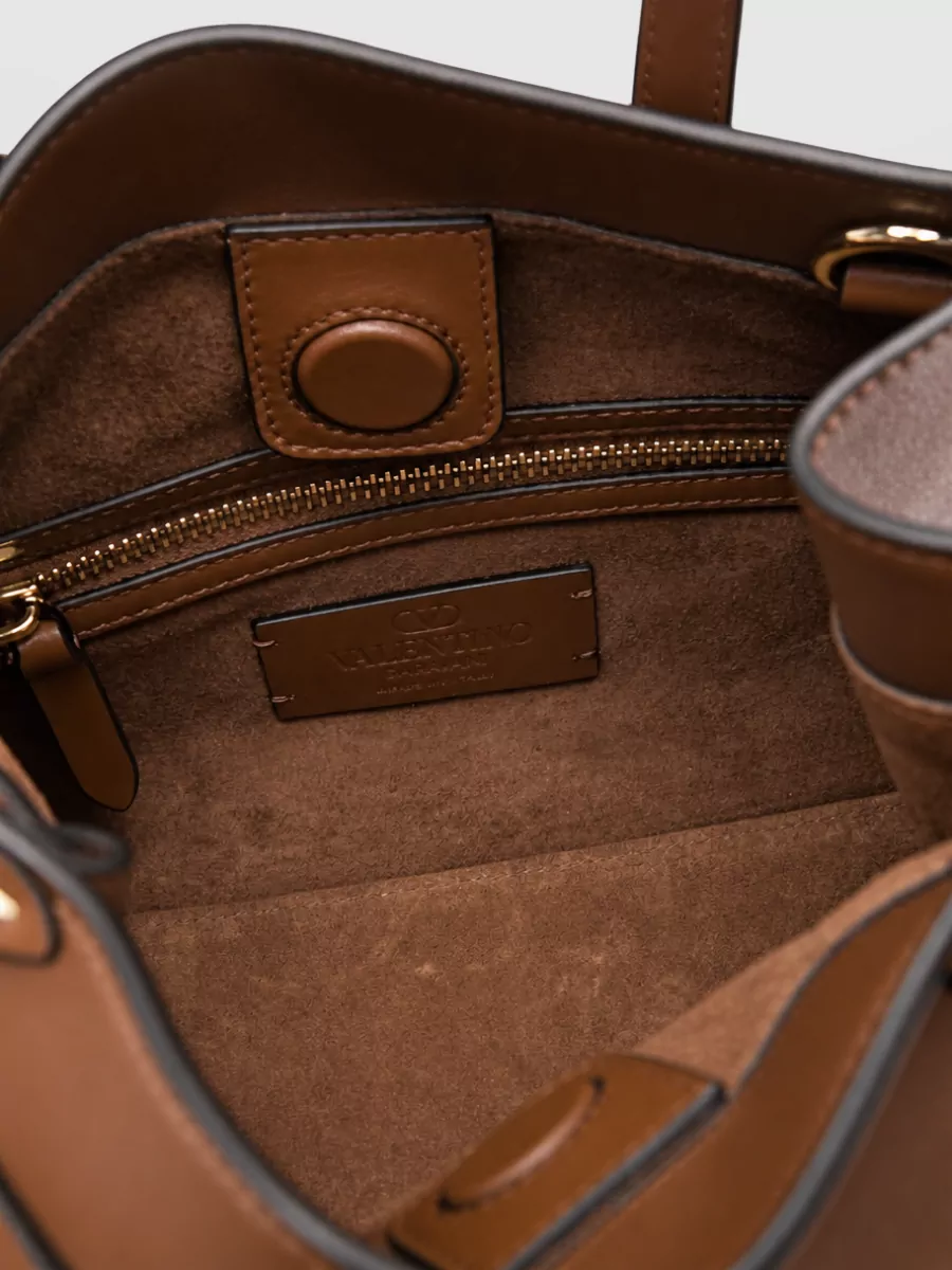 Valentino Leather Small Tote Bag