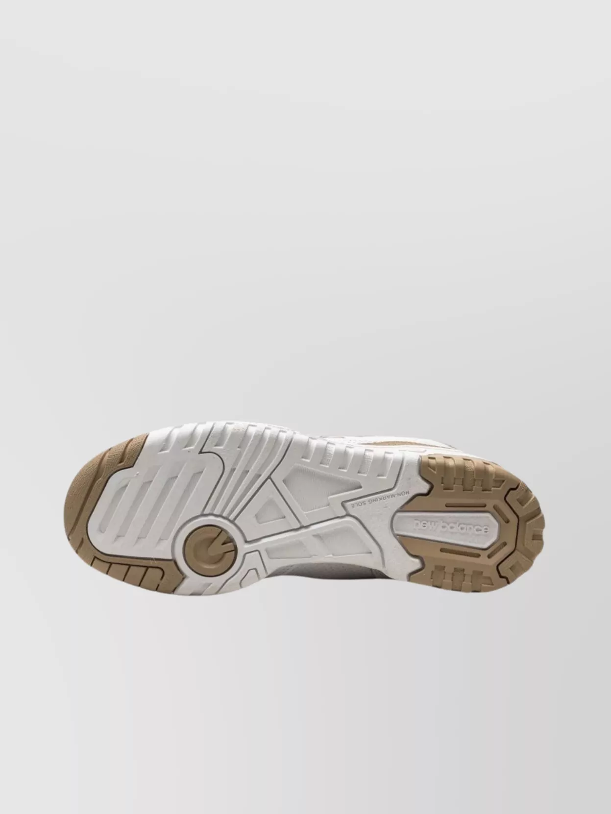 New Balance Sneaker Logo Perforated Toe Rubber Sole
