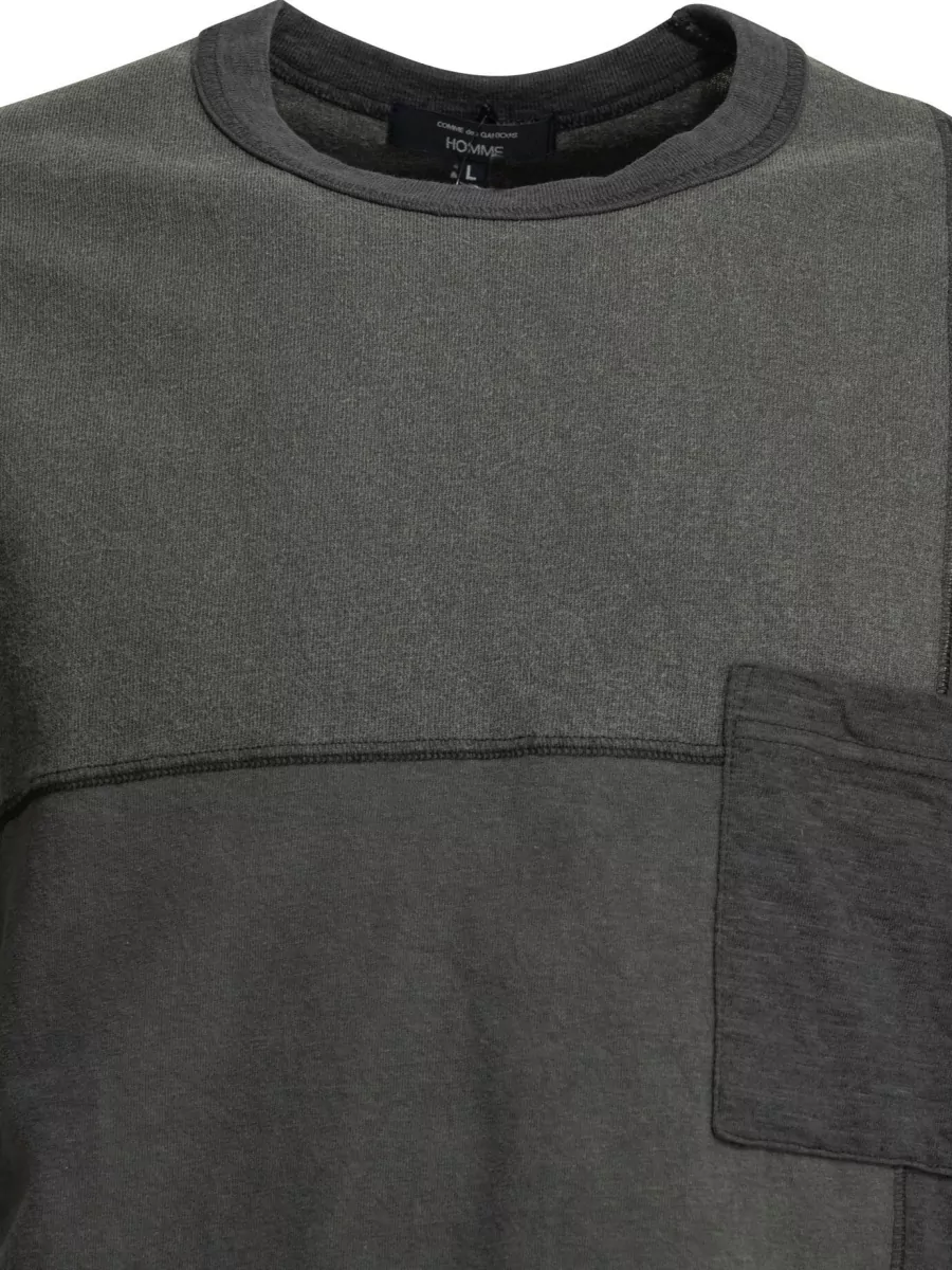 Comme Des Garçons Homme Patchwork Crewneck T-Shirt