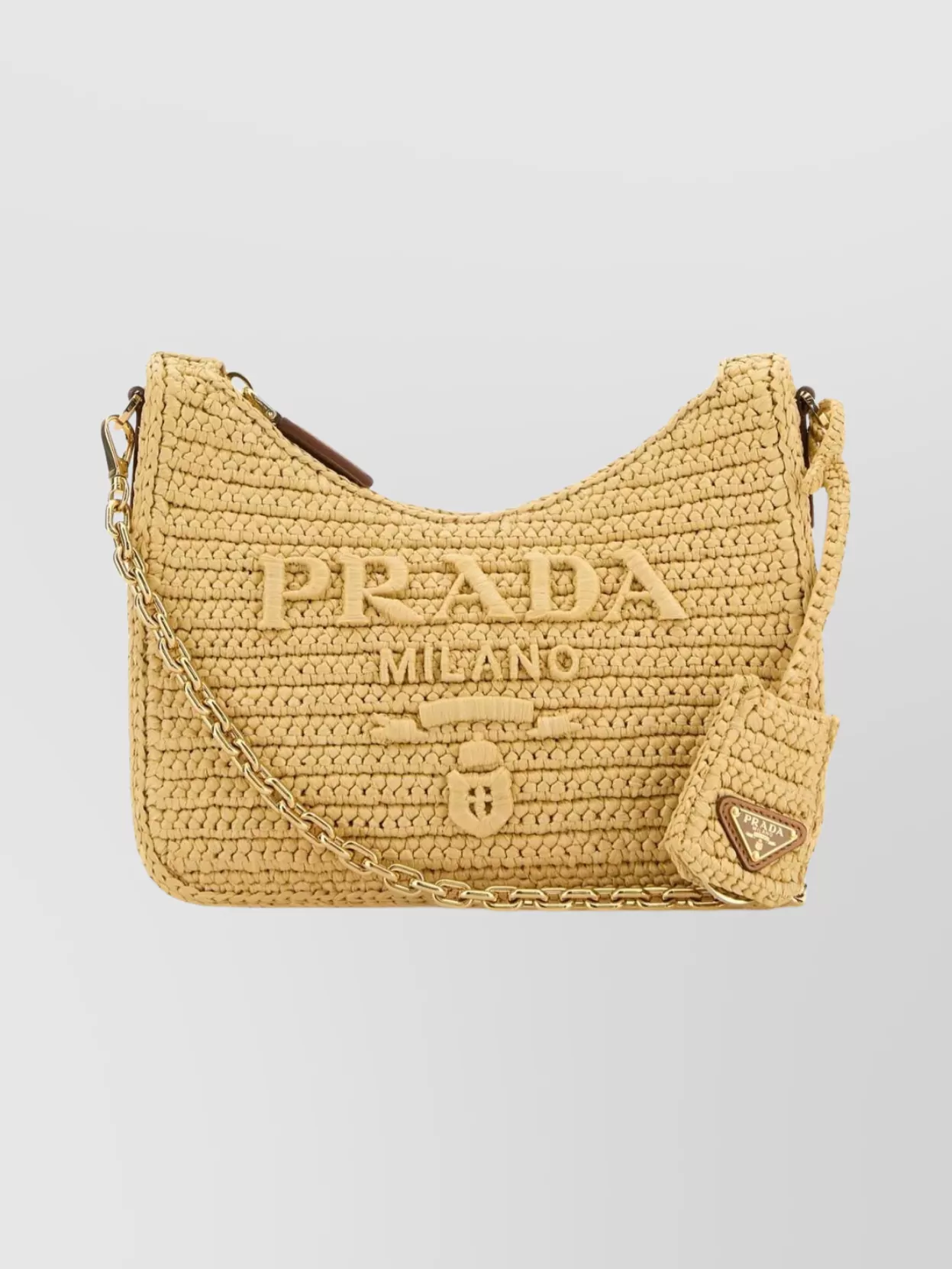 Prada re-edition calf leather shoulder bag