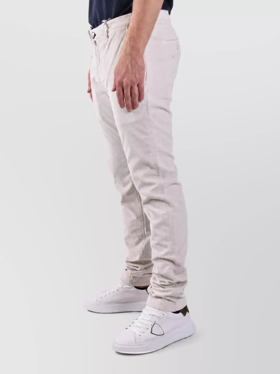 Dondup Slim-Fit Gabardine Trousers