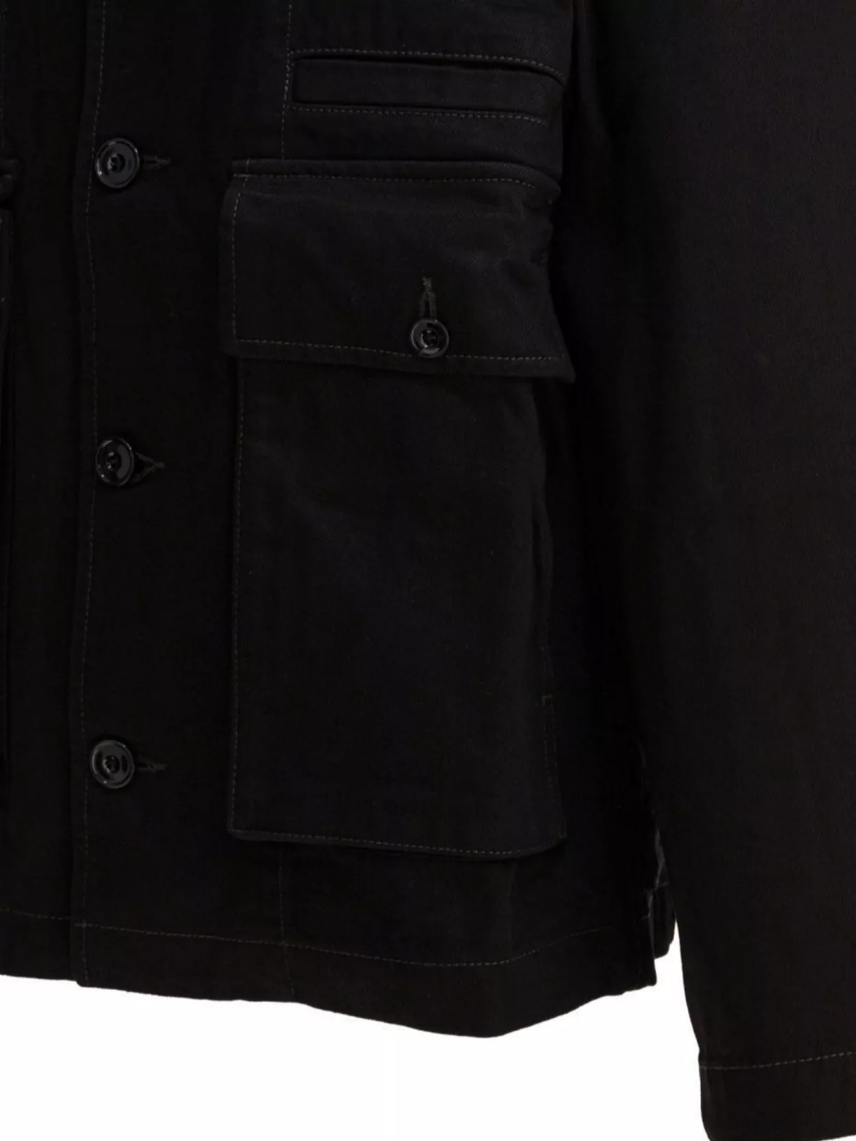 Lemaire Overshirt Jacket Collared Neck