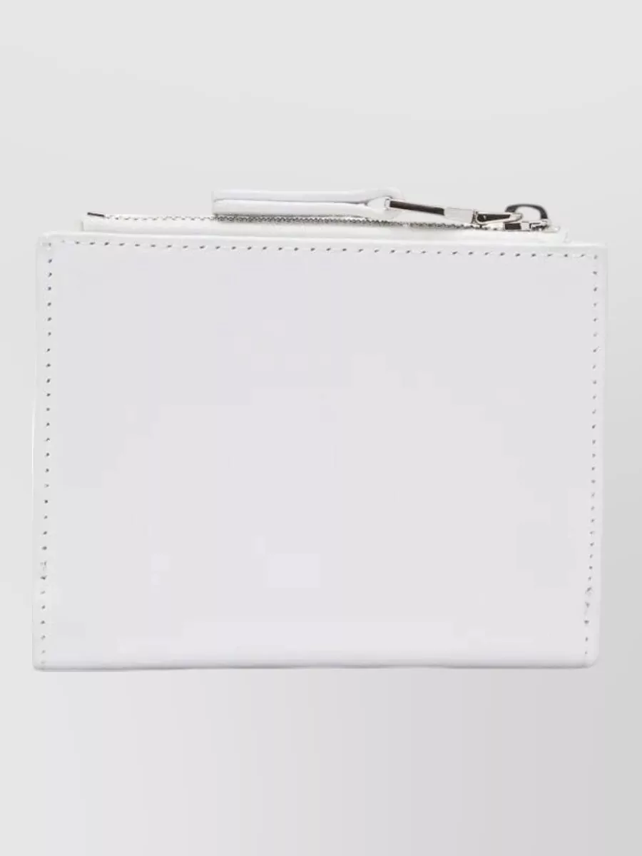 Diesel leather zip wallet