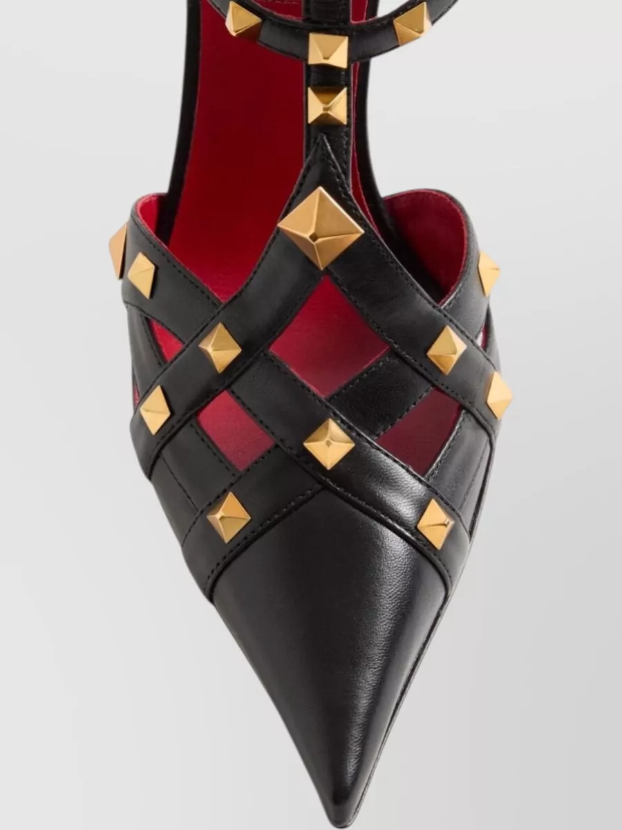 Valentino Garavani Studded Leather Pumps