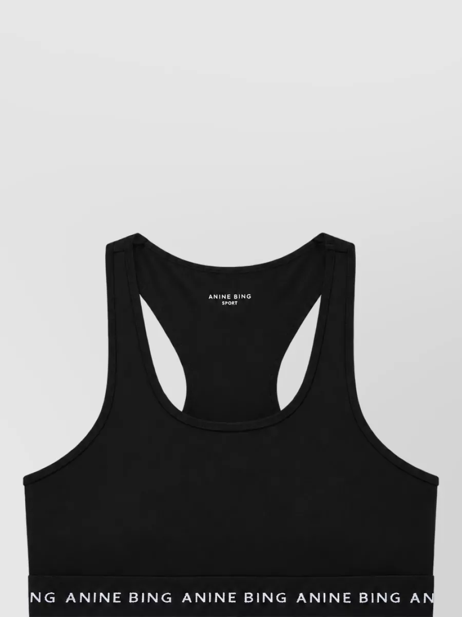 Anine Bing nylon bra top