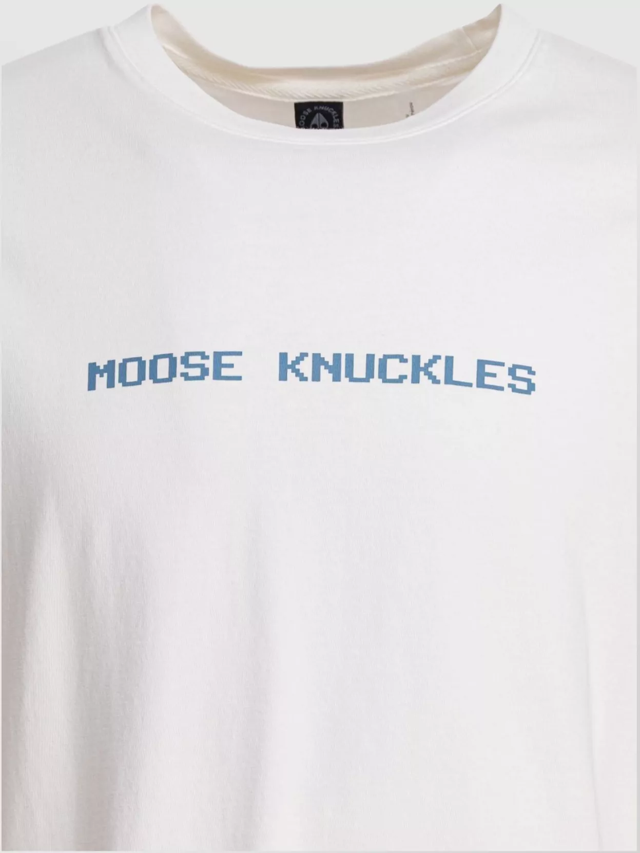 Moose Knuckles Crew Neck Short Sleeves Graphic Print