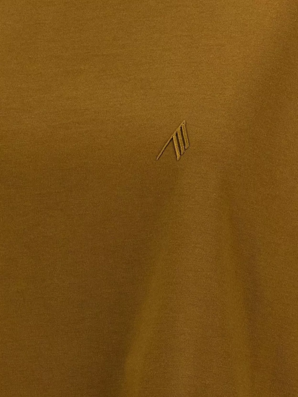 The Attico Embroidered Logo T-Shirt With Asymmetric Hem