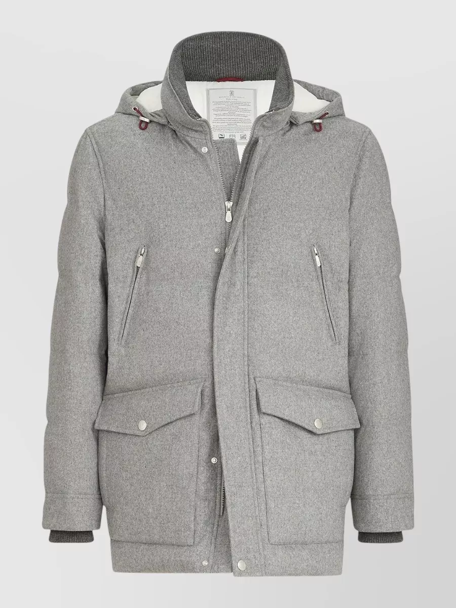 Brunello Cucinelli Cashmere down parka