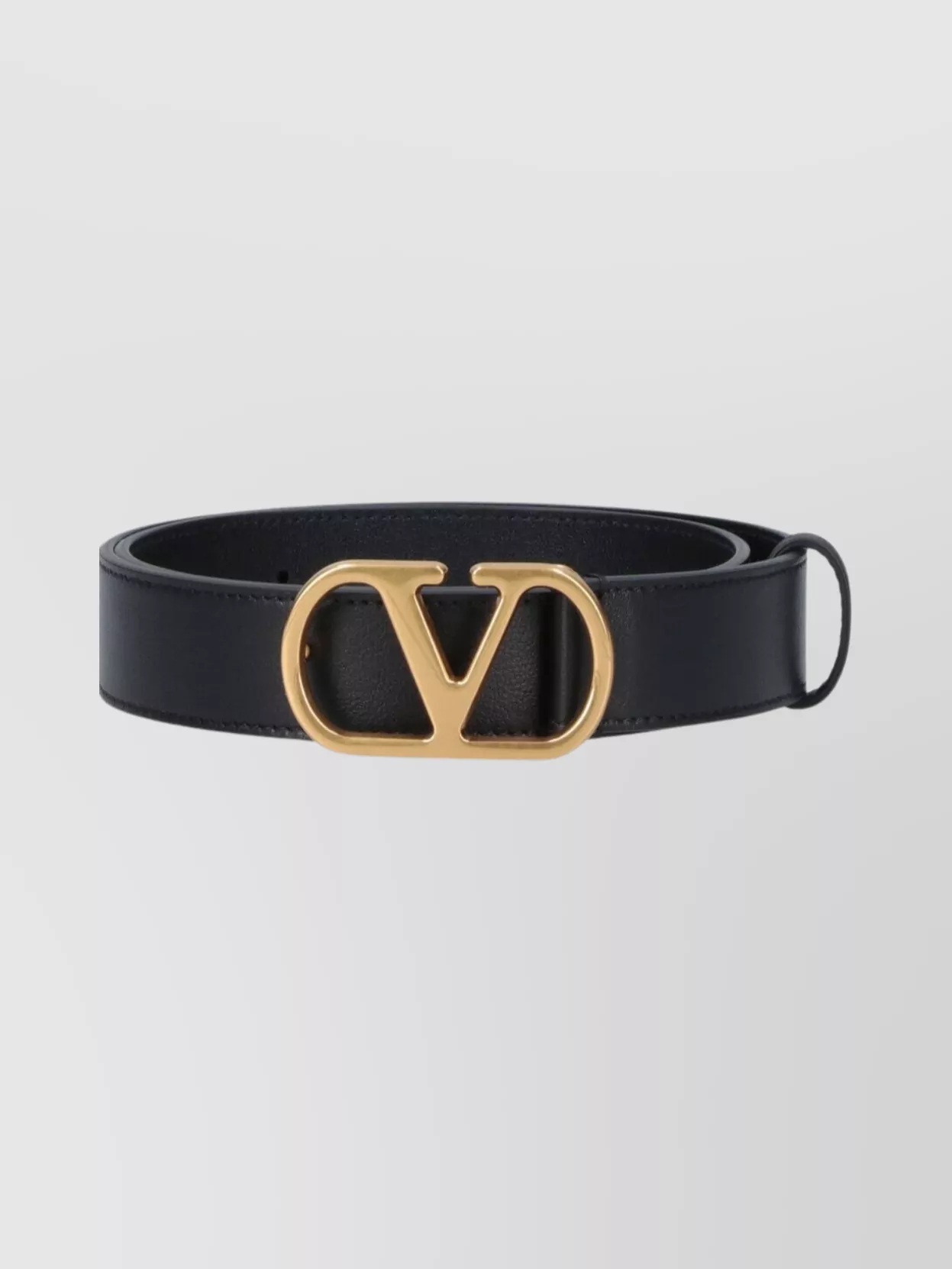 Valentino Adjustable Belts Gold-tone Buckle In Blue