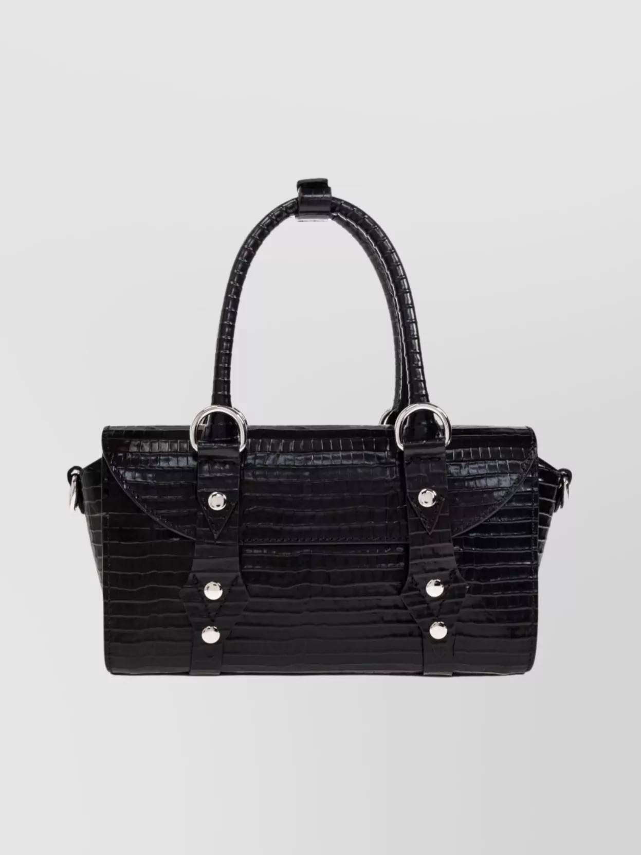 ★Vivienne Westwood★ [Vivienne Westwood] Crocodile Thin Lin Vivienne Westwood Crocodile texture top handle chain strap