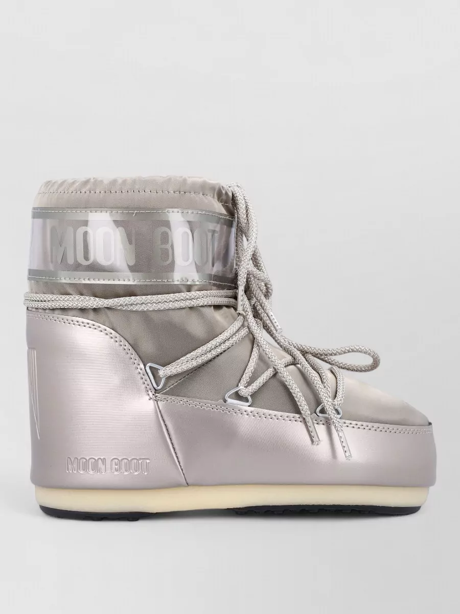 Moon Boot satin ankle boots