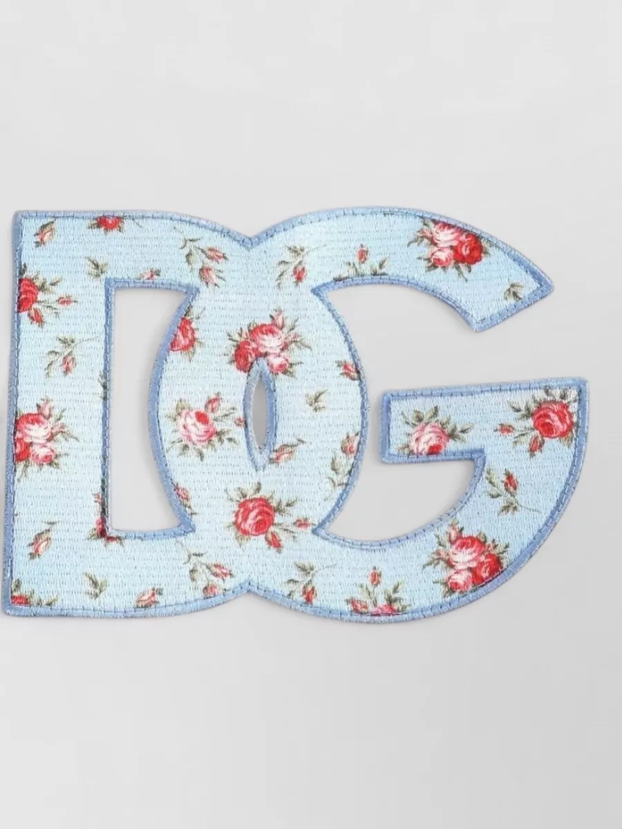 Dolce&Gabbana Short Sleeve Crew Neck Nylon Silk Top