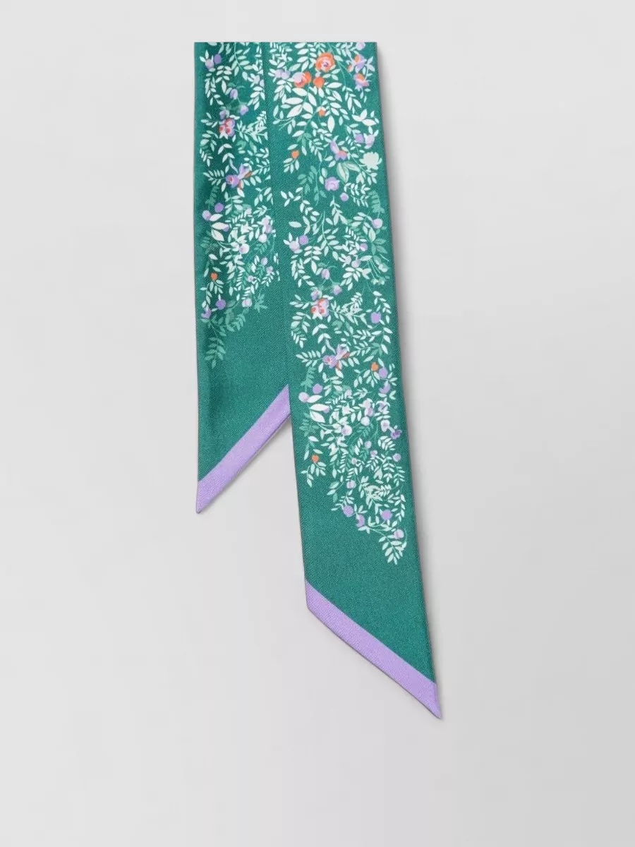 Gucci silk floral-print foulard