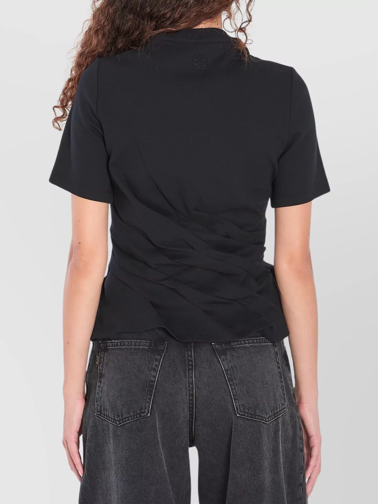 Loewe Draped Crew Neck Top