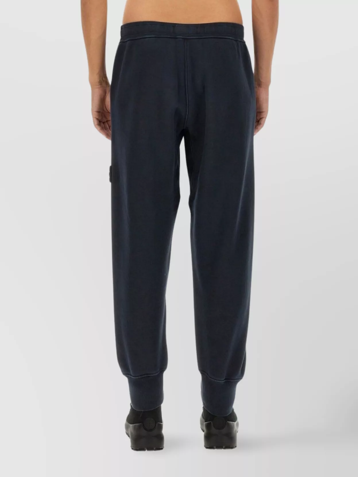 Stone Island Elastic Waistband Regular Fit Ribbed Cuffs Side Pockets