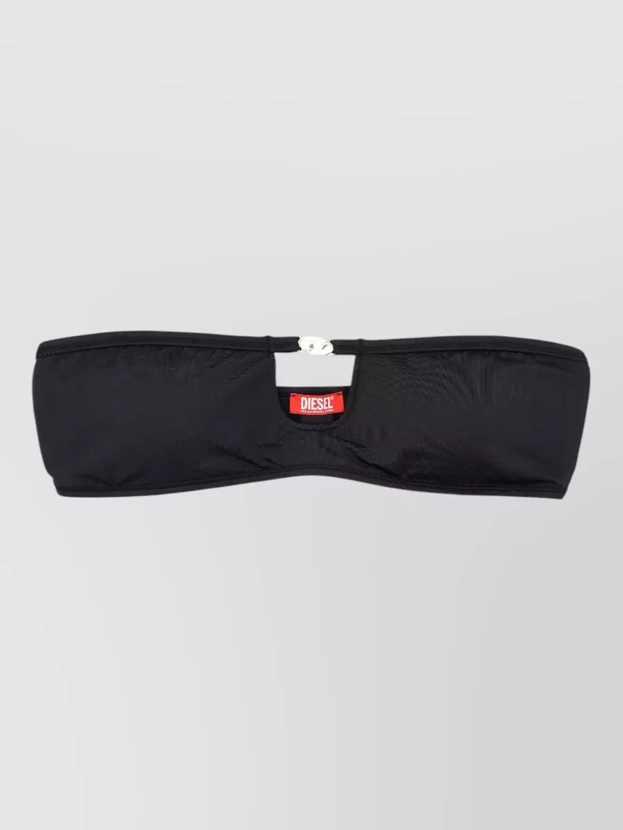 Diesel cutout bandeau bikini top
