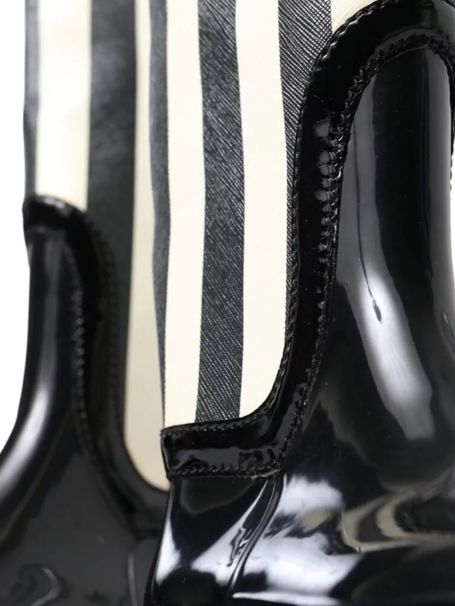 Dolce&Gabbana Rubber Knee-High Rain Boots
