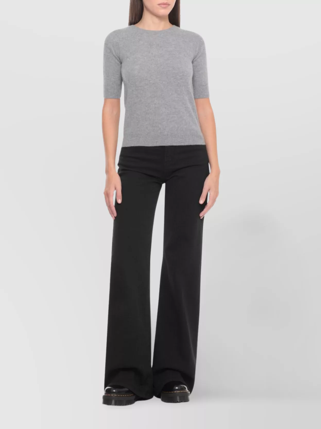 Dondup Wide-Leg Palazzo Jeans Belt Loops