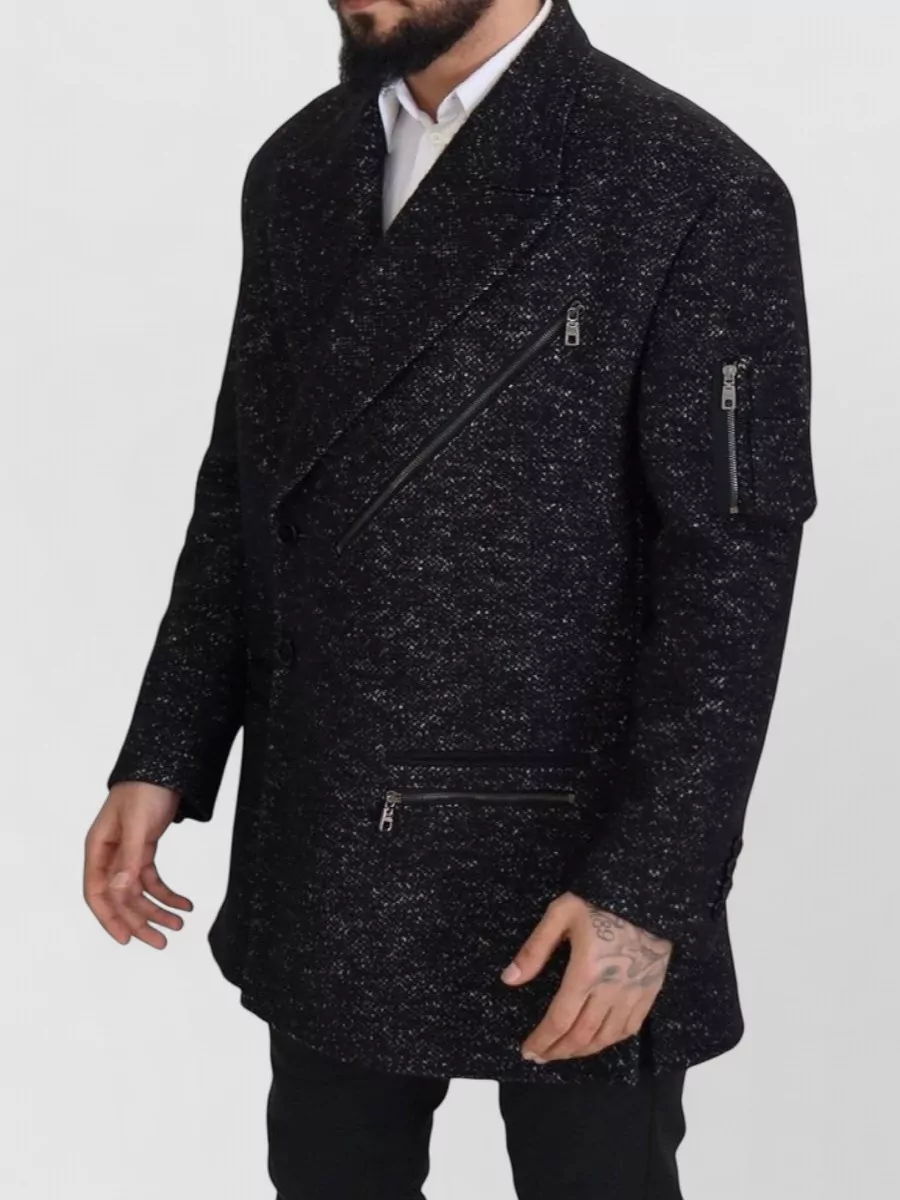 Dolce&Gabbana Wool Double Breasted Coat