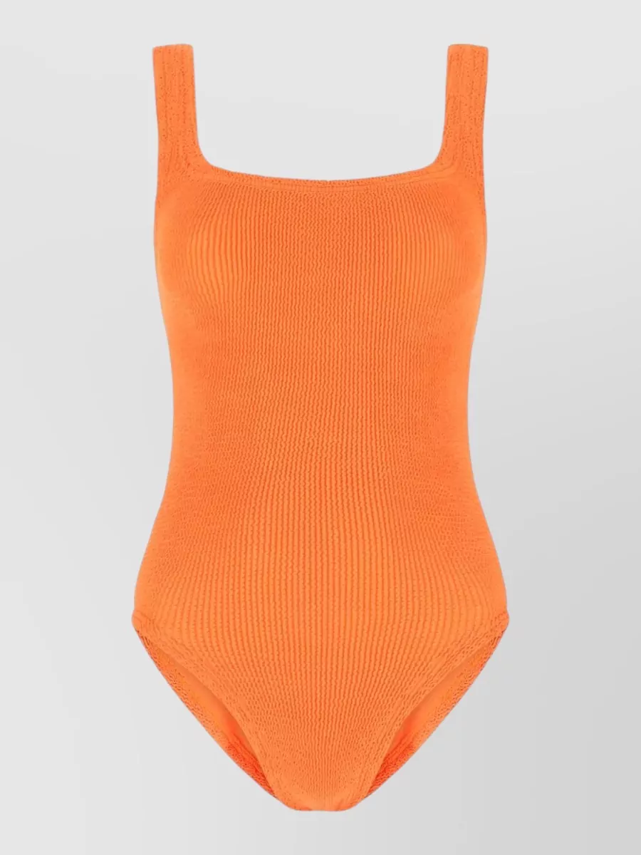 Hunza G scoop-neck swimsuit