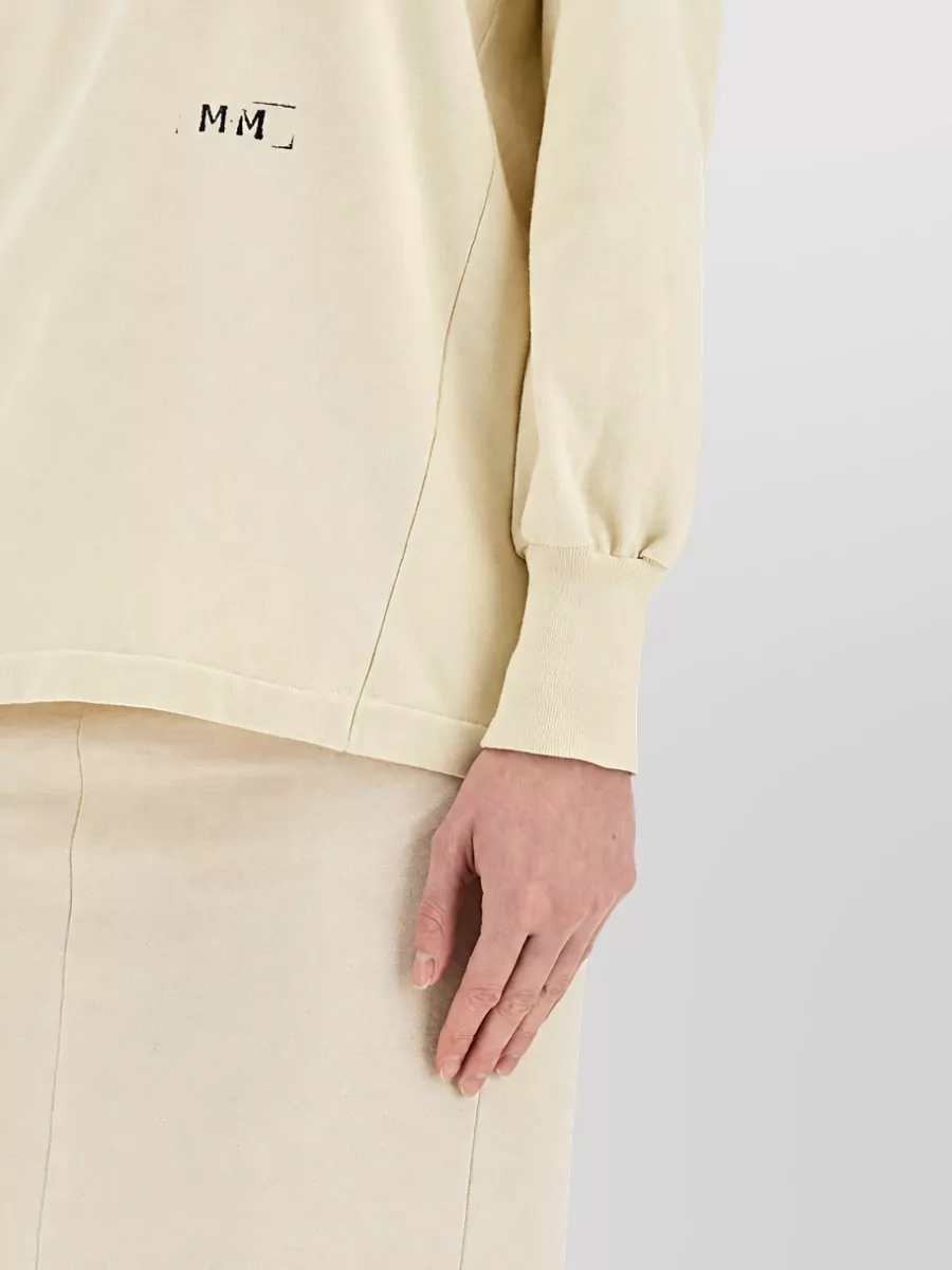 Maison Margiela Cotton Printed Polo Shirt