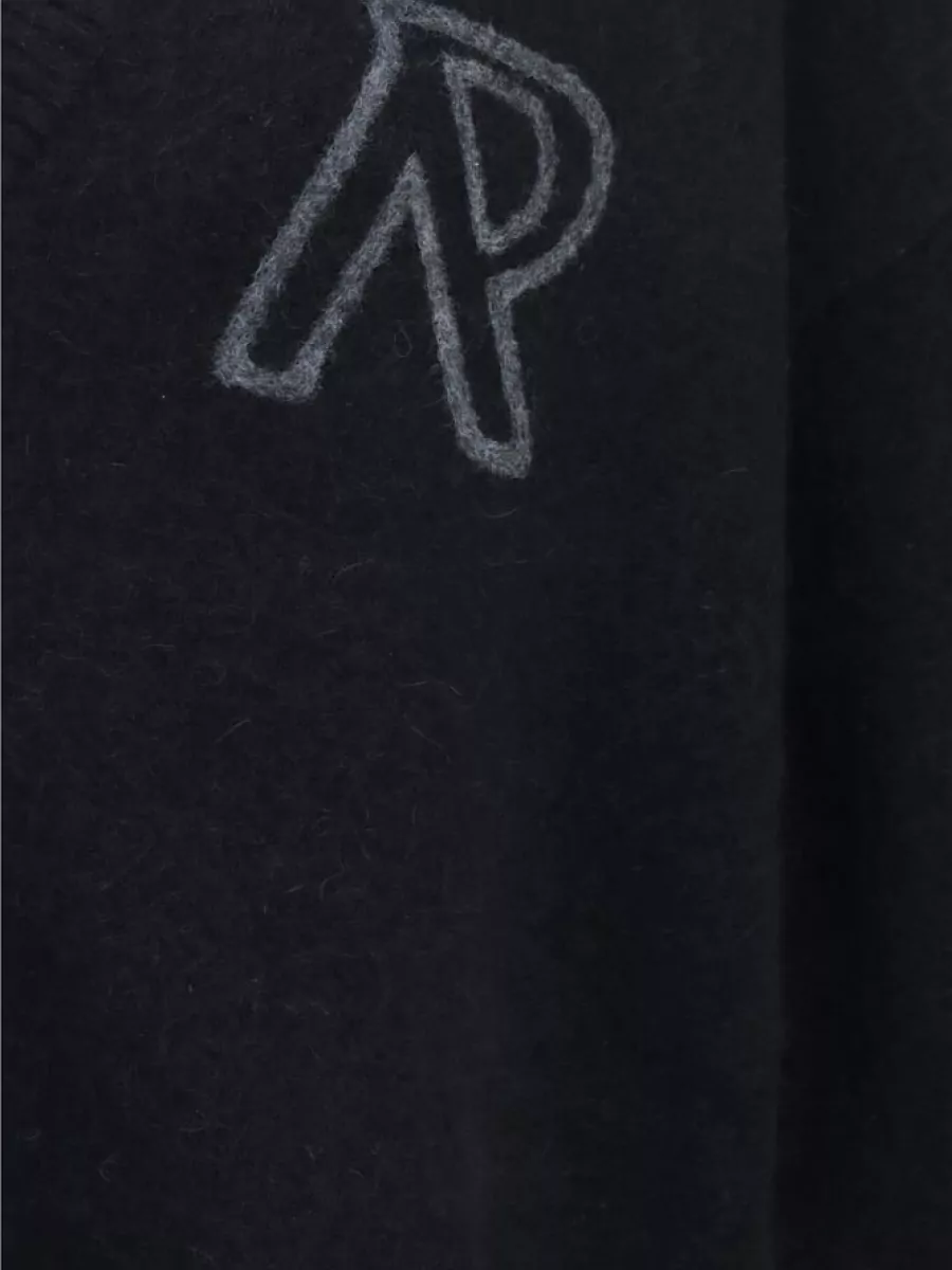 Represent Alpaca Wool Relaxed-Fit V-Neck Cardigan