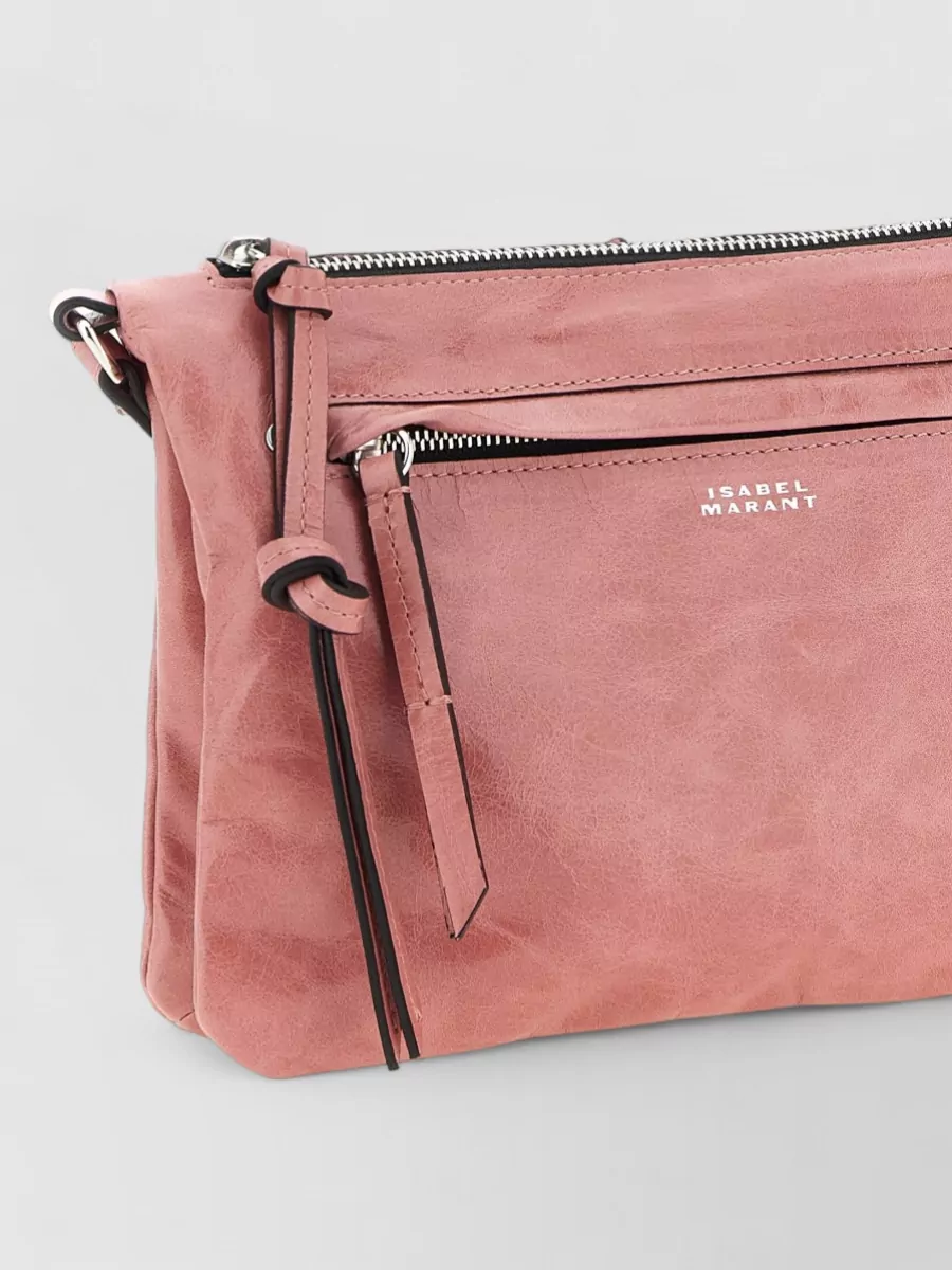 Isabel Marant Winna Calfskin Leather Crossbody Bag