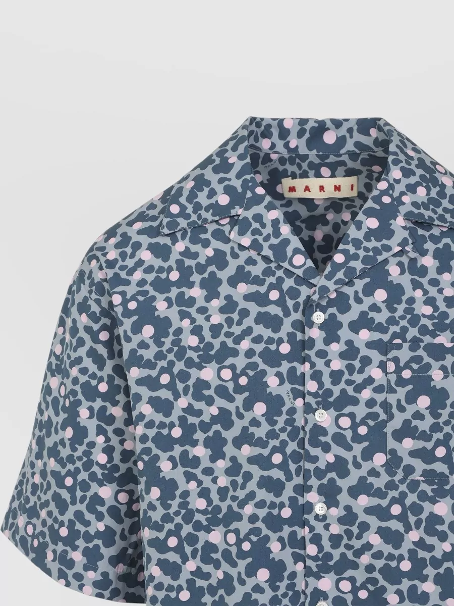 Marni Short Sleeve Shirt All Over Print