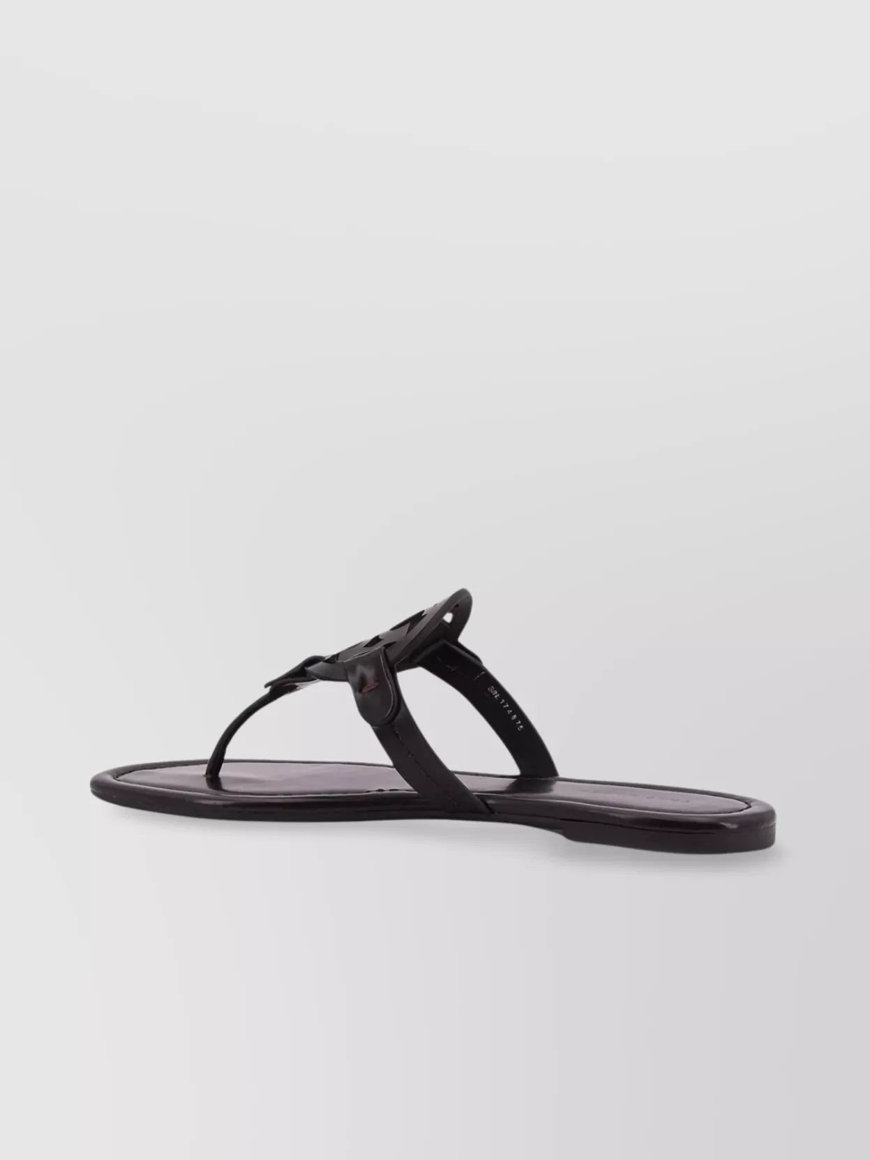 Tory Burch Monogram Leather Thong Sandals