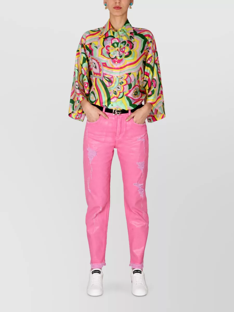 Dolce&Gabbana silk printed shirt